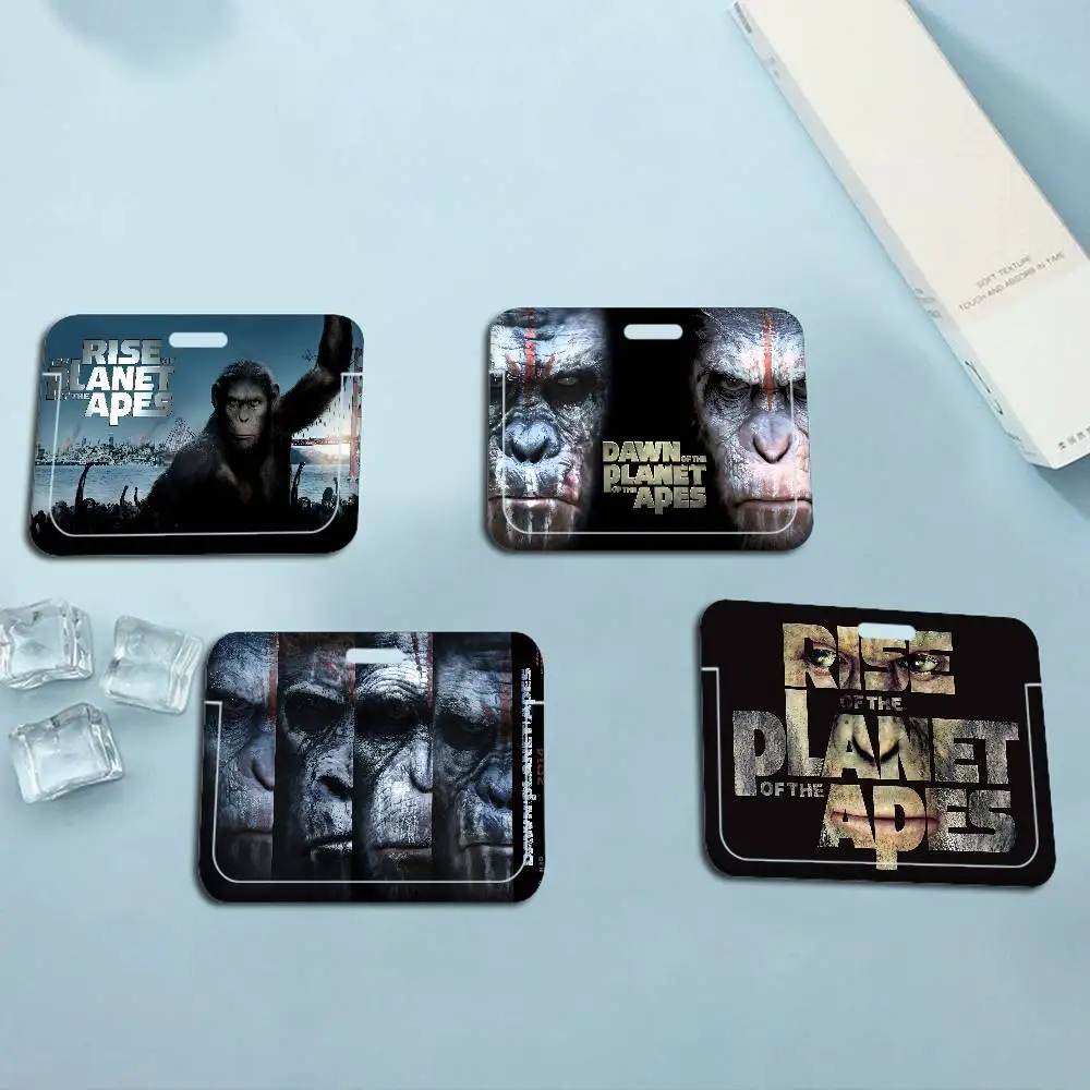 

Классический чехол для кредитных карт и бейджей с изображением фильма «Восстание планеты обезьян» с ремешком на шею
