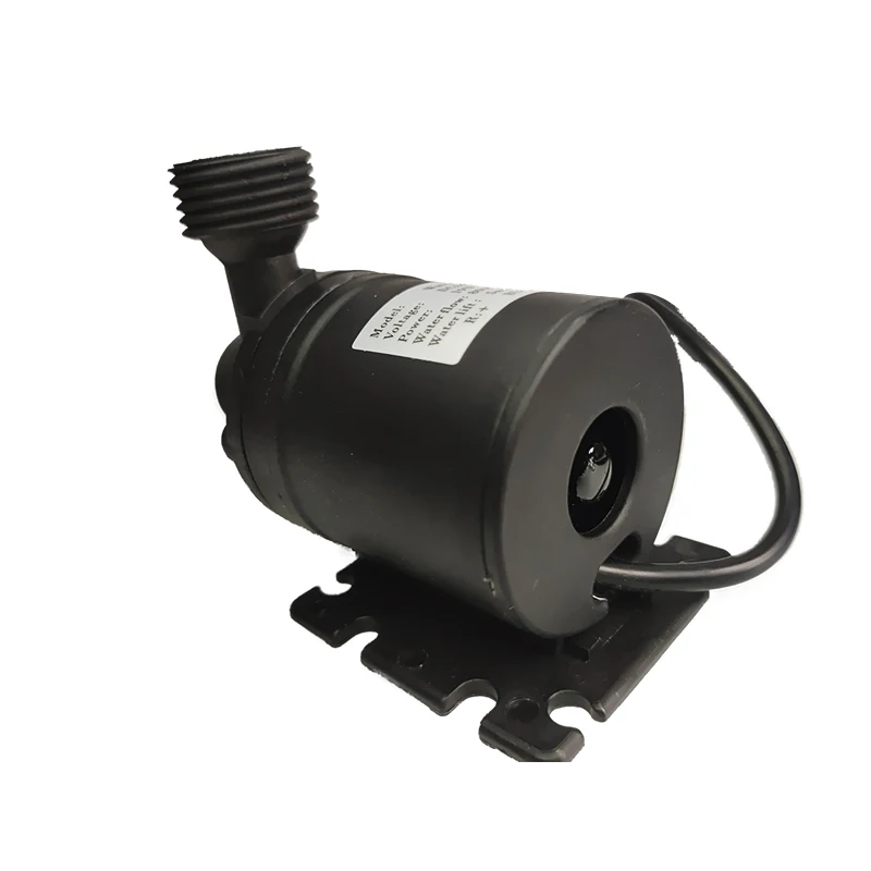 Mini bomba de agua ultrasilenciosa, Motor sin escobillas sumergible para acuario, fuente de estanque para pecera, jardín, cc 12V 24V 800L/H