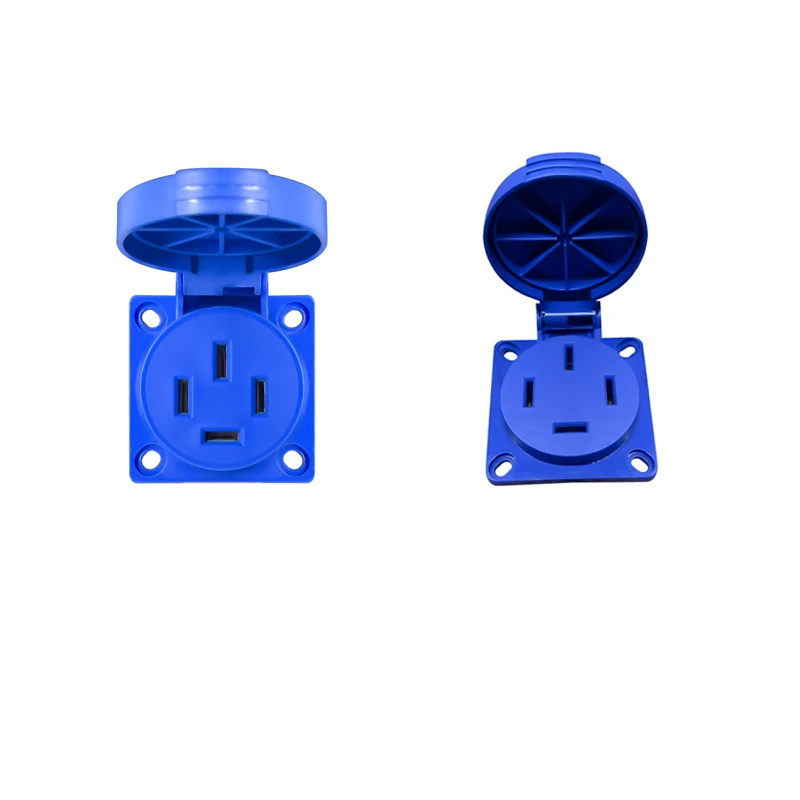 Industrial Waterproof Explosion-proof Socket 4-Hole 25A 16A 380V Three-Phase Four-Wire Surface-mounted Wall Outlet