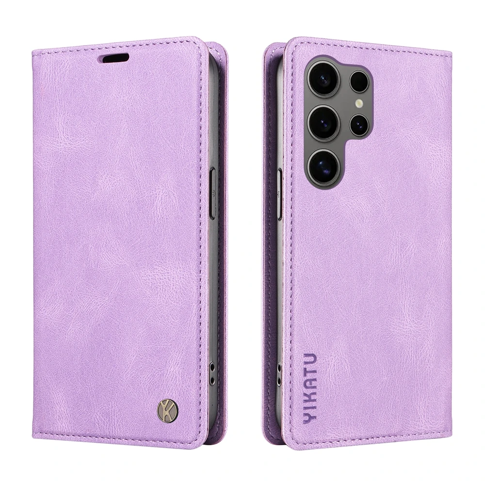 Magnetische Leder-Geldbörsen-Flip-Cover für Samsung Galaxy S25 S24 S23 S22 S21 S20 S10 S9 S8 S7 FE Plus Pro Ultra Edge | Premium-Gehäuse – Detail 13