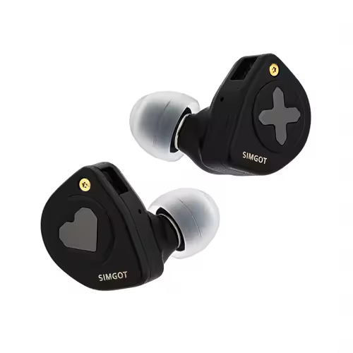 SIMGOT HBB EW300 1DD+1Planar+1PZT Hybrid Driver In Ear Monitor Earphone with Silver-plated OFC 0.78mm cable and CNC Alloy case - Image 2