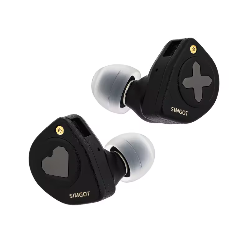SIMGOT HBB EW300 1DD+1Planar+1PZT Hybrid Driver In Ear Monitor Earphone with Silver-plated OFC 0.78mm cable and CNC Alloy case - Image 2