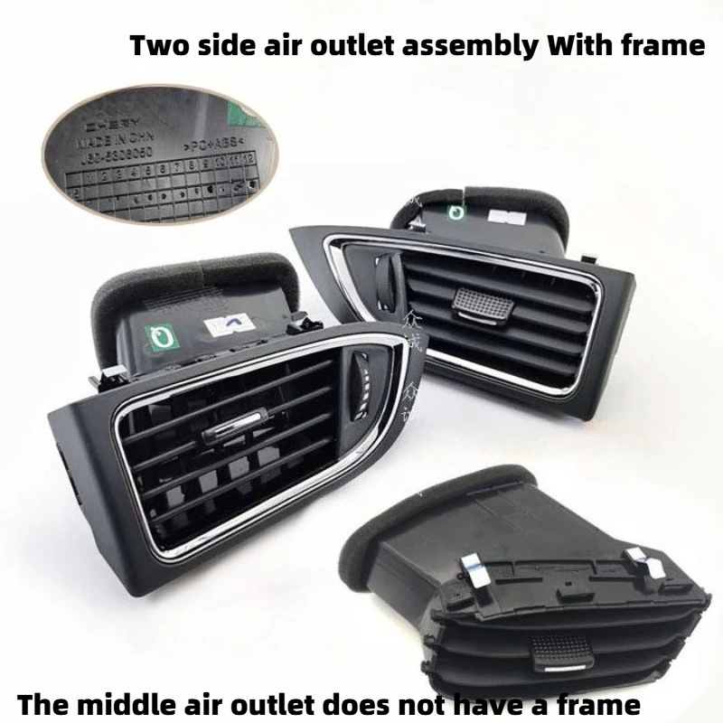 

For Chery Arrizo 5 AC Vent Left Right Center Air Vents Car Dashboard Outlet