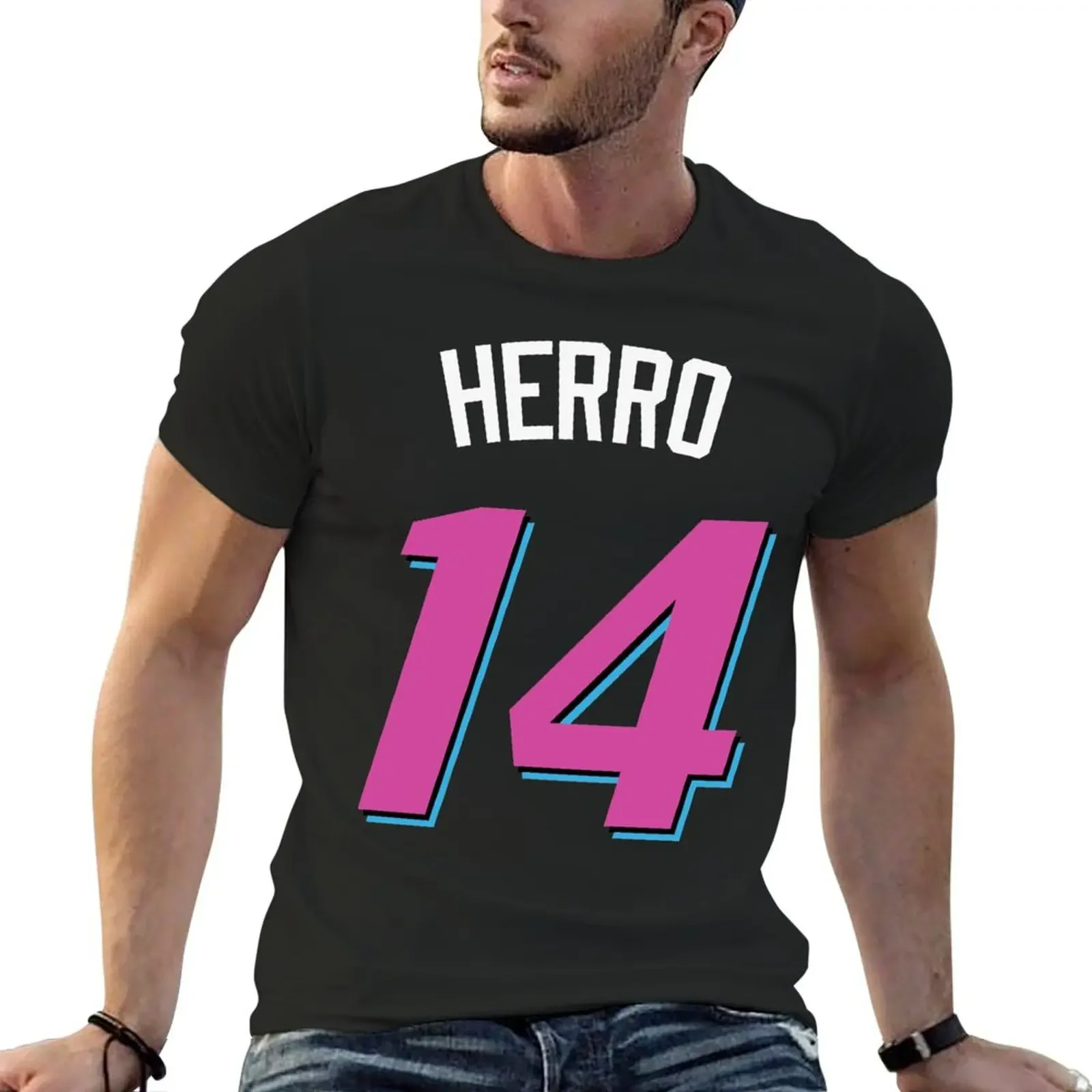 Tyler Heat Herro Team Boys Girls T-Shirt sports fans Blouse t shirts for men