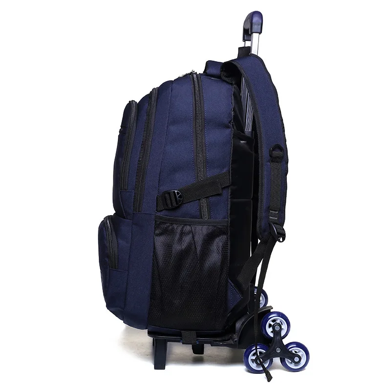 Sac à Dos d\'École Étanche à Roulettes pour Enfant, Adolescent, Garçon, Voyage, Cartable