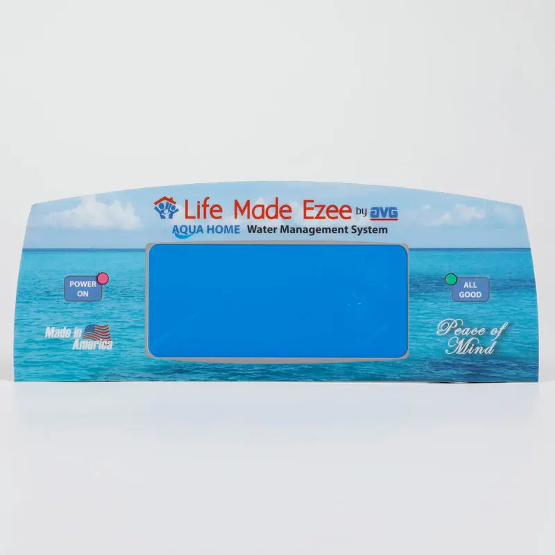 Color printed film panel, film switch, touch button panel, PVC film switch panel, logo