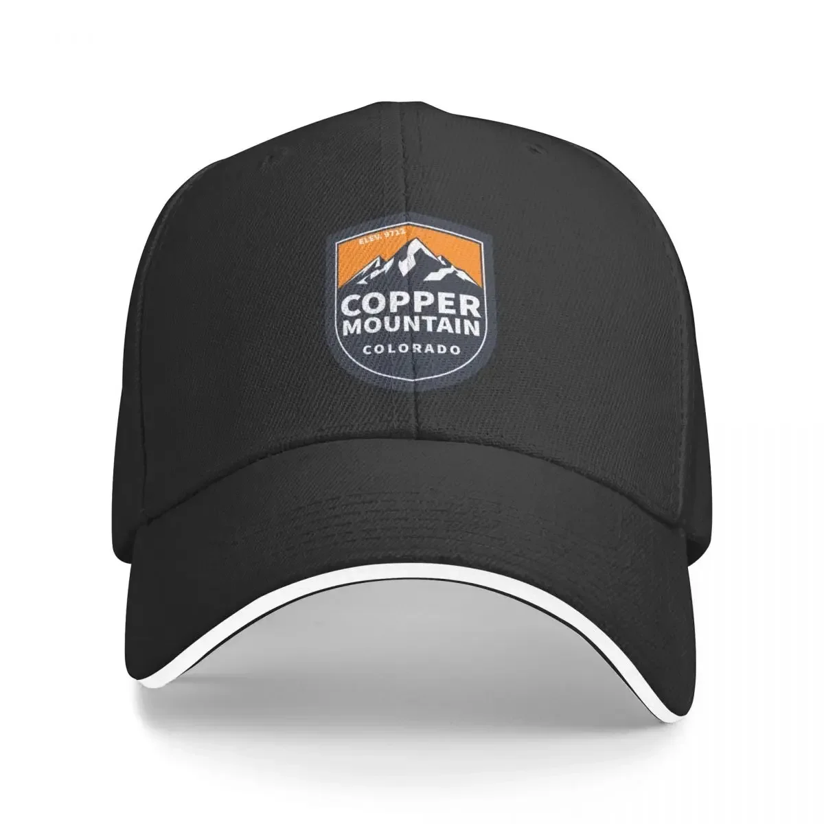 Copper Mountain Colorado Vintage Retro Travel Hiking, Snowboarding Adventure Skiing Mountain Baseball Cap