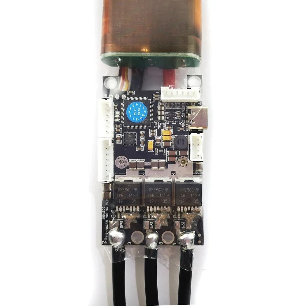 

Электрический интерфейс регулировки, аналогичный V 133.33cm-Inch 8301 Drive 3, с резистором для измерения напряжения.
