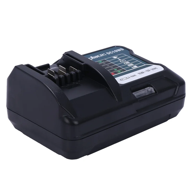 

【B55AQ】3X Fast Lithium Battery Charger For 10.8V 12V Dc10wd / Dc10sb / Dc10wc/Bl1015/ Bl1016 / Bl1021b / Bl1041b Eu Plug