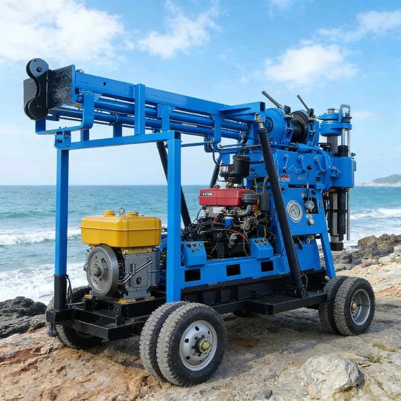Deep Rock Core Drill Rig Industrial Diamond Coring Machine Geological Survey Mining Exploration Drilling Equipment Customized