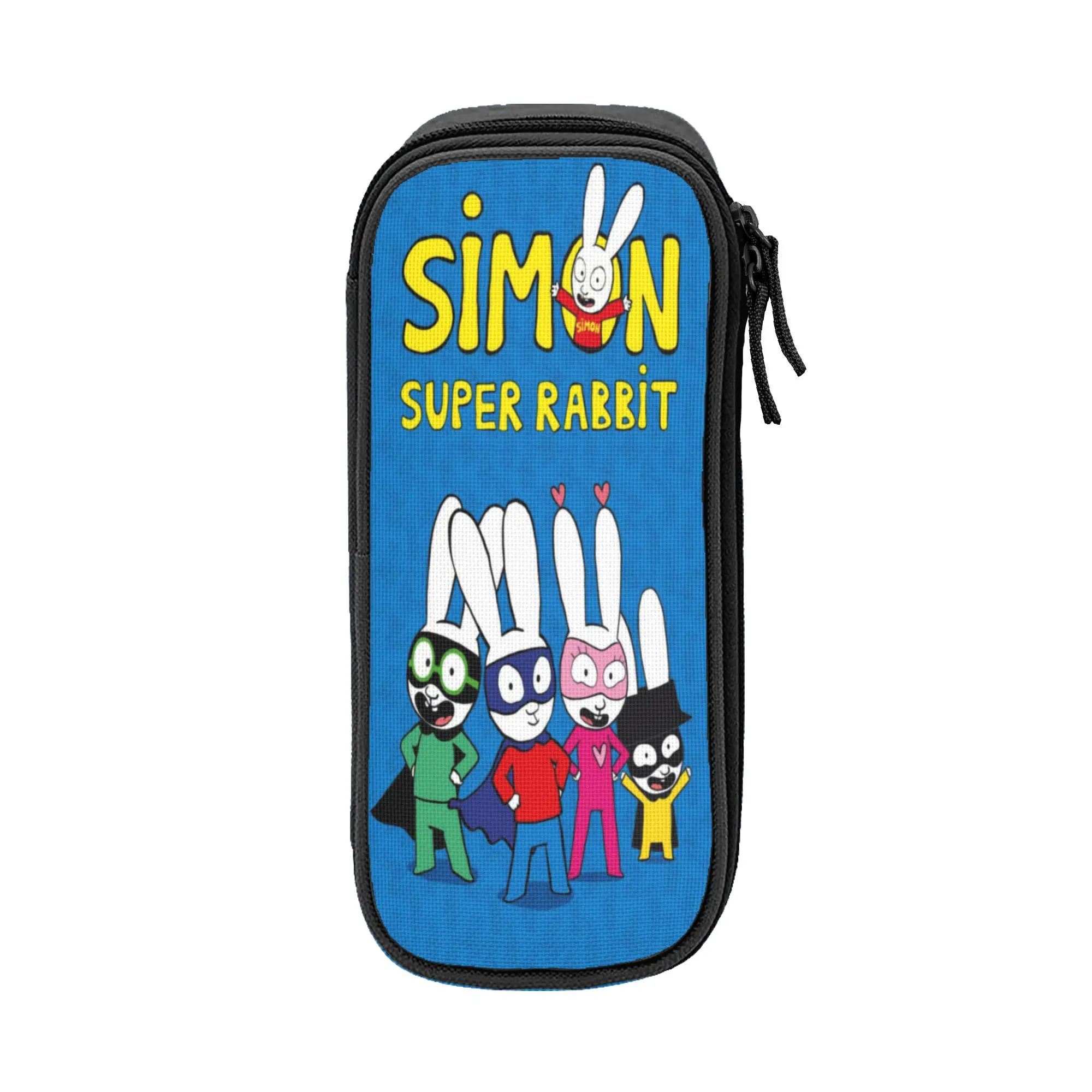 Simon Super Rabbit Pen Box Double Layer Large Capacity For School  Pen Case Gift