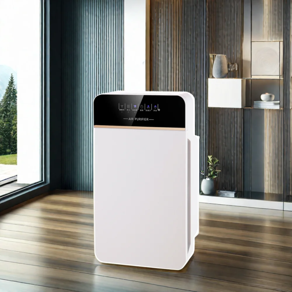 air cleaner  Commercial office fresh air HEPA three-layer filter Multi-functional High-efficiency air purifier