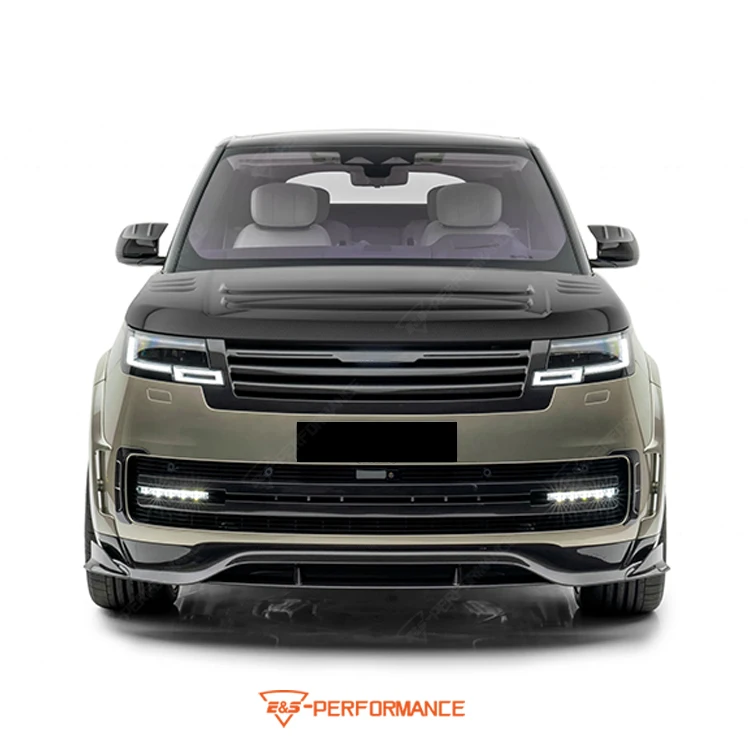 ترقية M نمط الجبهة الشفاه الخلفية الناشر هود الجانب التنانير طقم الجسم لاند روفر رينج روفر رواج 2023 طقم السيارة #4