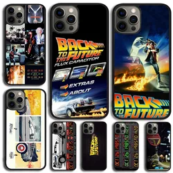 Back To The Future soft sillicon Phone Case Cover For iPhone 17 Air 16 15 14 SE 11 12 13 Pro MAX Plus