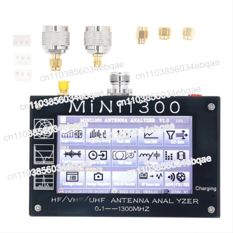 

0.1-1300 MHz Full-band Touch Screen 4.3 Inch Network Analyzer Vector 5 Units