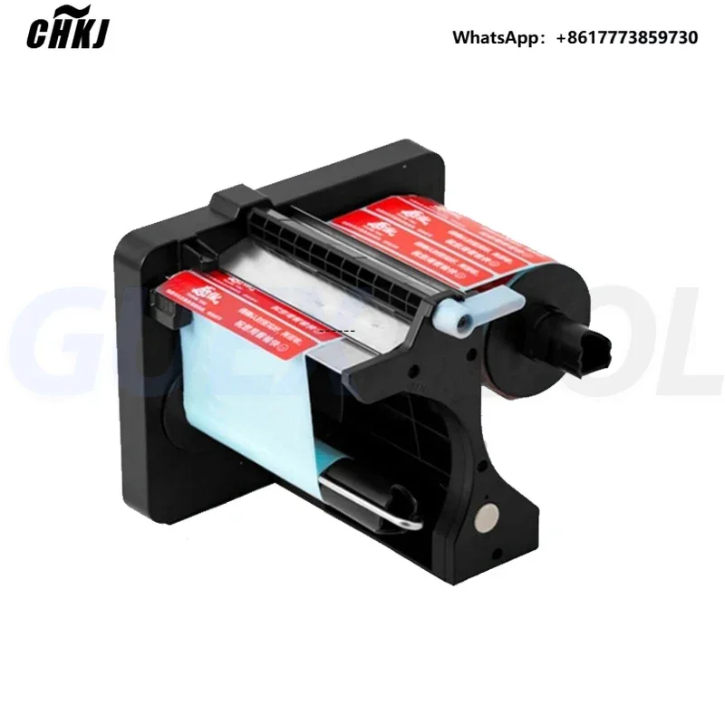 

CHKJ Fully Automatic Label Dispenser Auto Label Stripping Sealing Sticker Self-Adhesive Label Separator 3 Speed 20mm-130mm