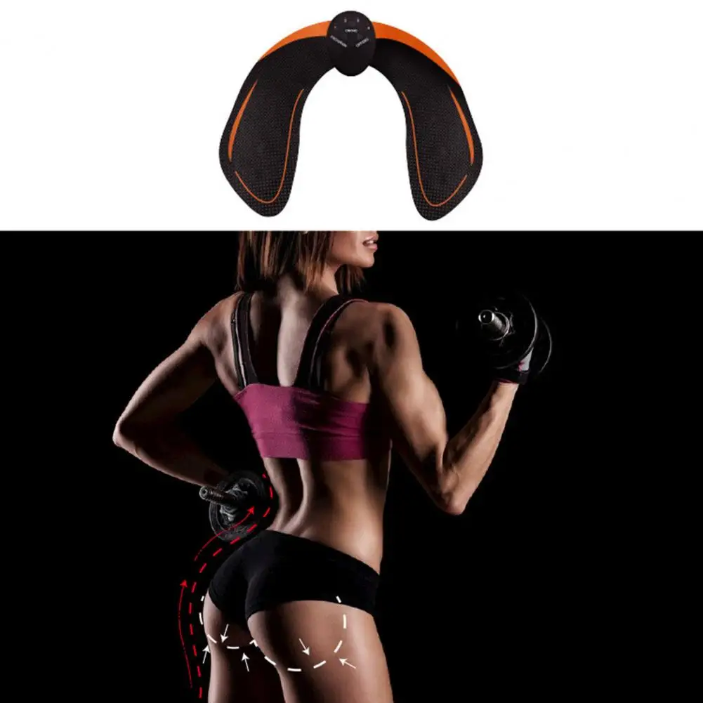 Booty Trainer with Remote Control 6 Modes Smart Hip Glute Toner EMS Muscle Stimulator Buttock Training Patch Butt Lifting Device