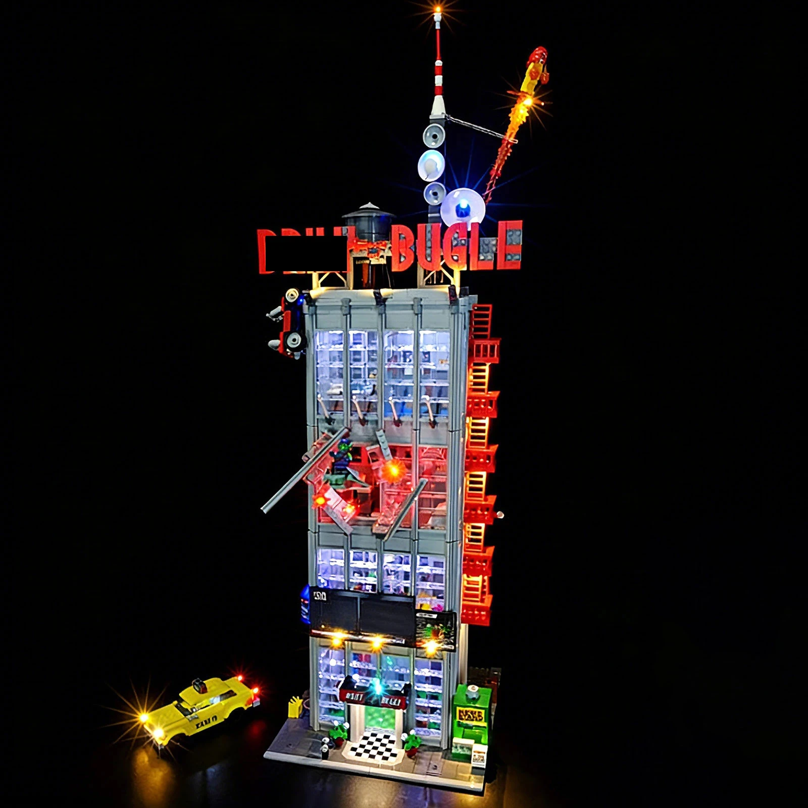 LYBMTWF LED Lighting Kit Compatible with Lego 76178 Daily Bugle Building Blocks (NOT Include The Model Bricks)