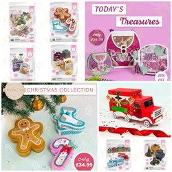 Christmas Gift Making Star Box Metal Cutting Dies Scrapbook Diary Decoration Stencil Embossing Template DIY Greeting Card