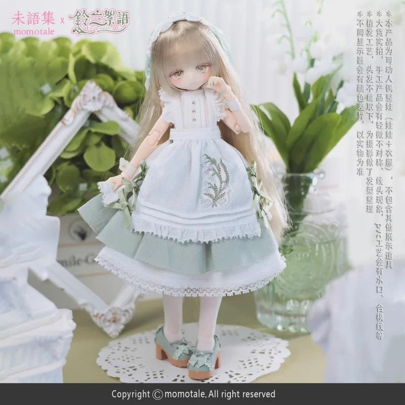 Collezione Unspoken · Ufficiale autentico Momo Girls' Body Series, bambola mobile MJD a otto punti, ornamento fatto a mano alla moda