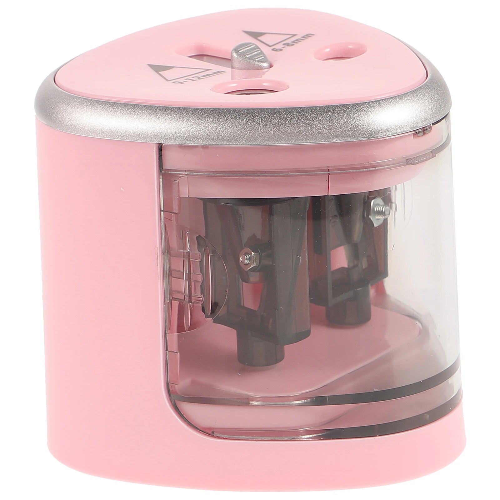 

Electric Pencil Sharpener Dual Hole Automatic 6-12Mm Heavy Duty Student Artist School Office Eyebrow Liner Sharpener