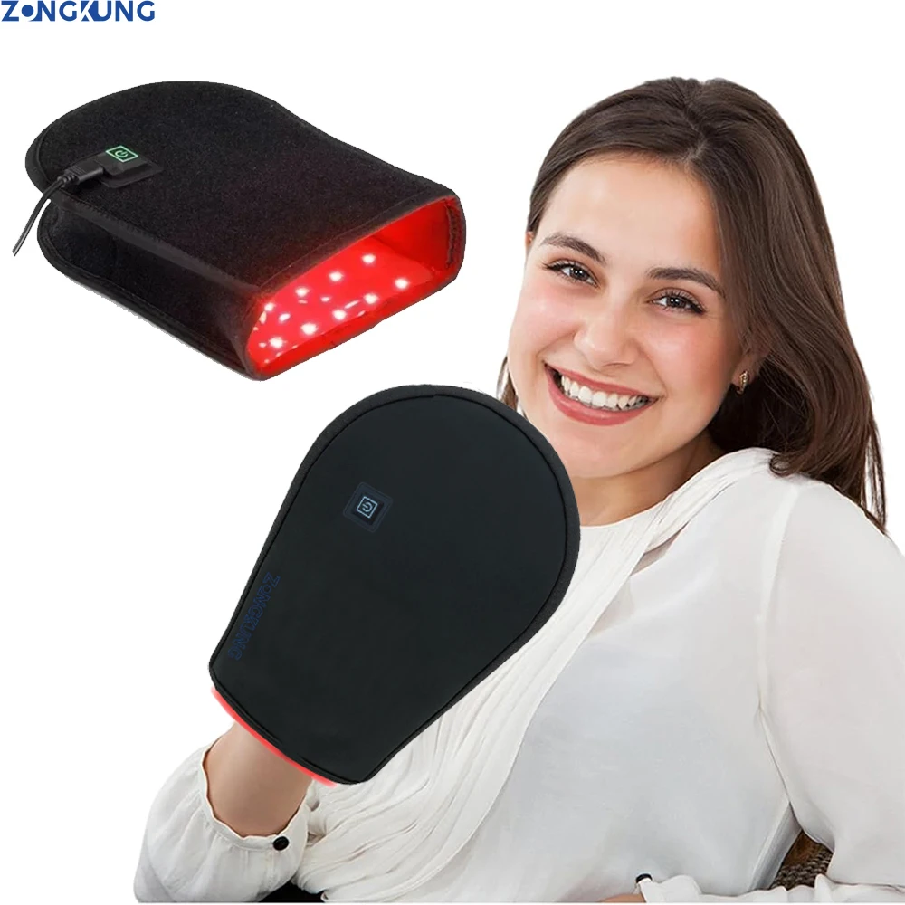 Red&Near Infrared Light 660nm 850nm for Hand Double Side Glove for Arthritis Fingers Wrist Joint Muscle