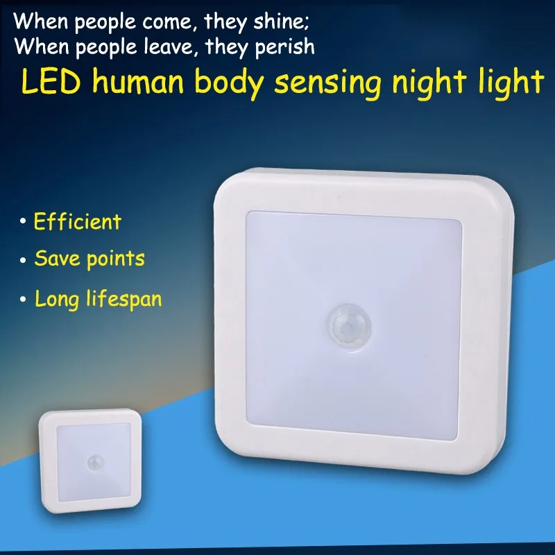 ไฟเซ็นเซอร์ LED ตรวจจับการเคลื่อนไหวตอนกลางคืนแบบอัจฉริยะชาร์จด้วย USB โคมไฟข้างเตียงใช้แบตเตอรี่สำหรับห้องโถง lampu penerangan rumah ในห้องน้ำ