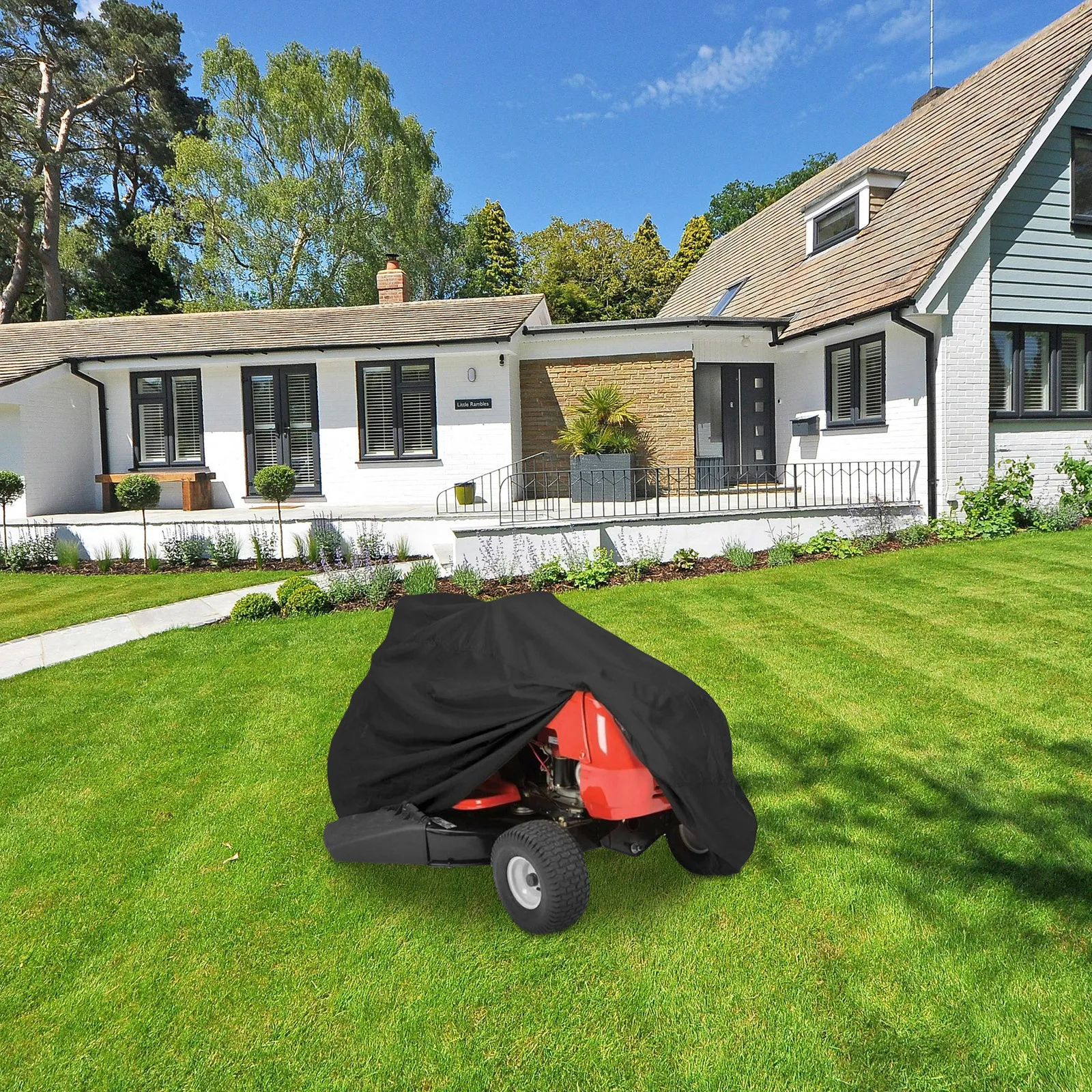 

Чехол на сиденье газонокосилки, сверхмощный водонепроницаемый материал Оксфорд, универсальный, подходит для газонокосилок с нулевым поворотом, тракторы, круглый