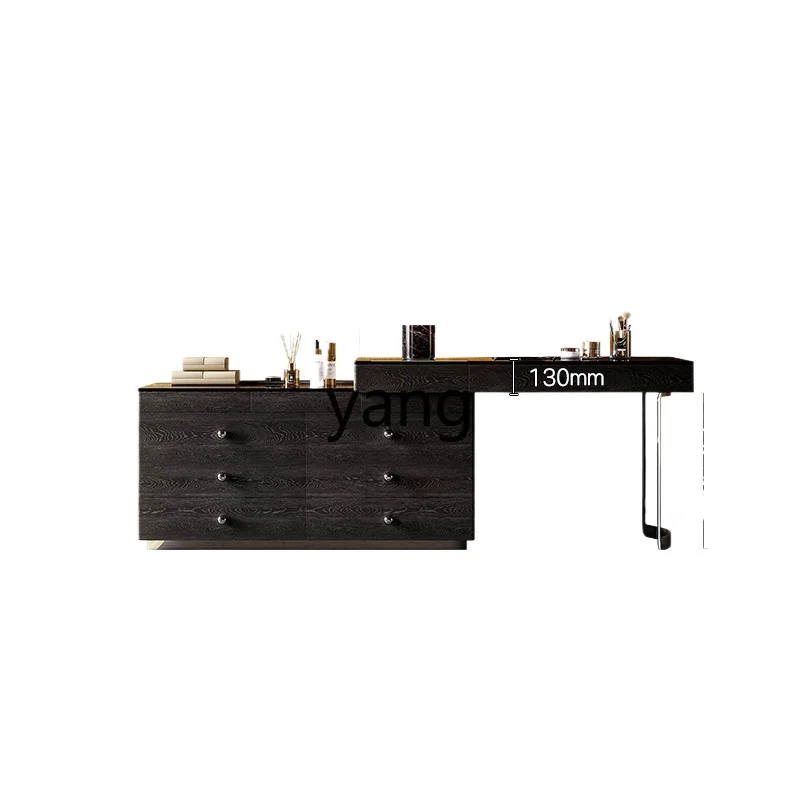 

CX dresser retractable chest integrated Italian minimalist bedroom bedside dressing table