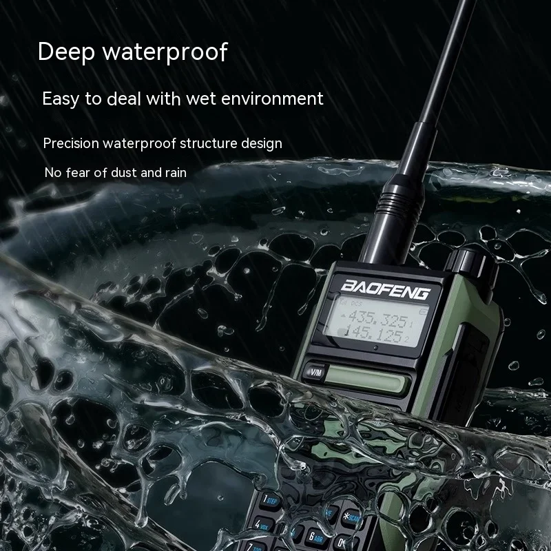 BaoFeng UV16 High Power Walkie Talkie Recharger Long Range Waterproof Transceiver camping equipment Hunting Ham Two Way Radio