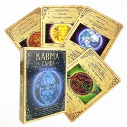 Karma Oracle Cards Fortune Telling Tarot Deck Fate Divination Tarot Cards Family Party Leisure Table Board Game