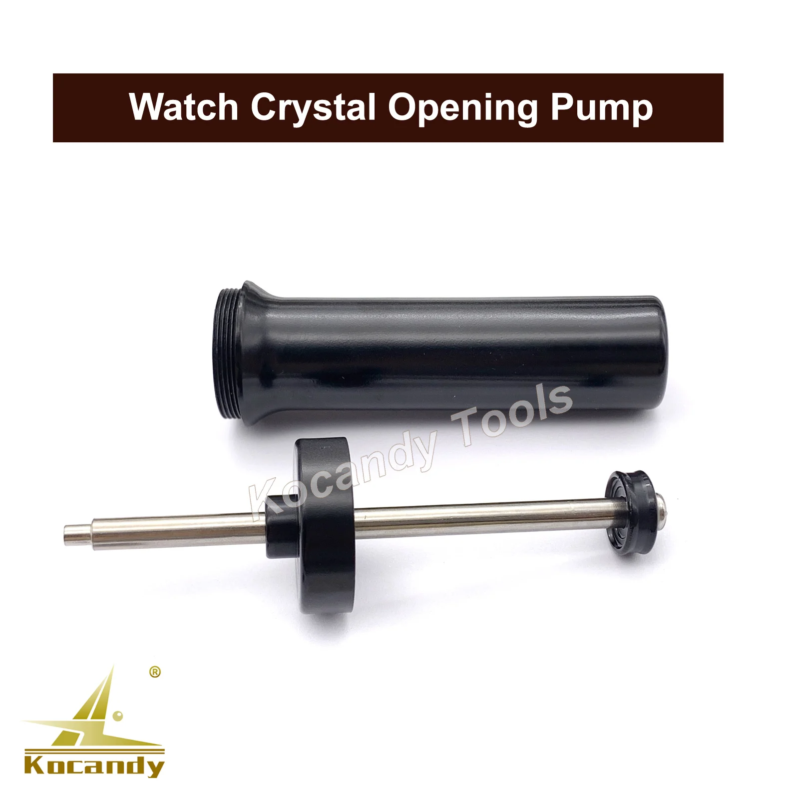 Kit d'outils de stylo gonflable pour la réparation de montres, pompe à air remodelée, cristal