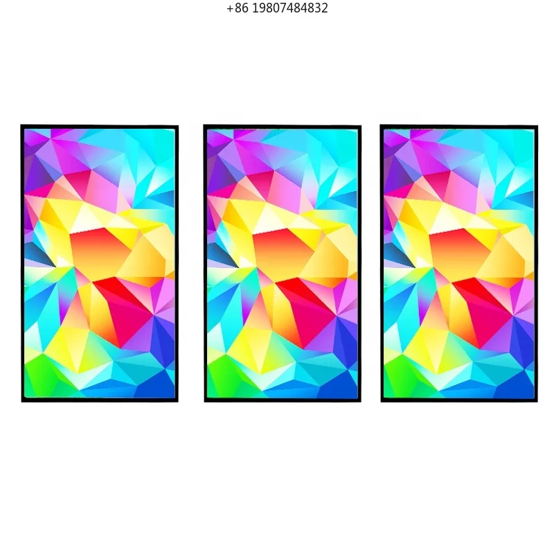 CMS Control FHD LED Backlit Android OS Ceiling Commercial High Brightness 2500 Nits Advertising LCD Display with