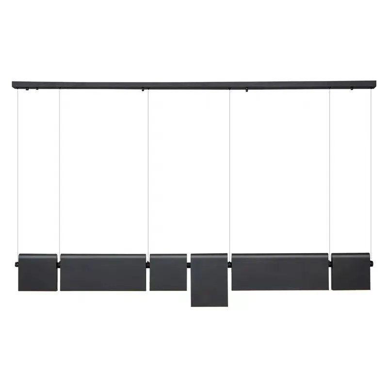 Modern minimalist designer free combination restaurant chandelier, personalized creative club bar front desk wrought iron