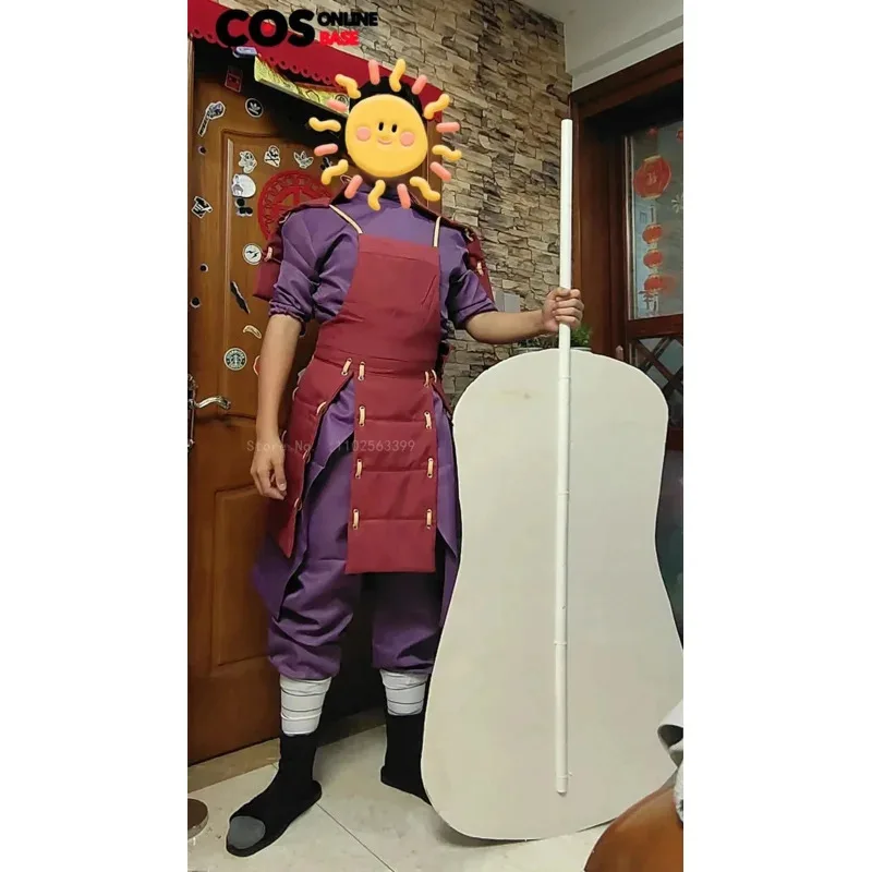 

Anime Uniform Uchiha Madara Cosplay Battle Suit Halloween Costumes Party Uniform Uniform Costume