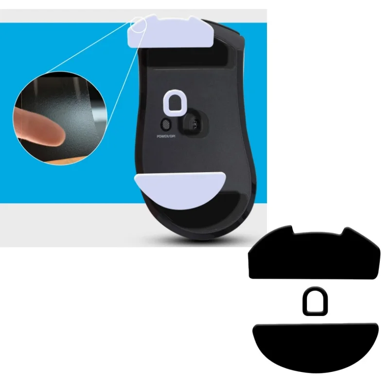 

Premium Anti-Slip Wear-Resistant Mouse Grip Tape For Razer Deathadder V4 Pro Wireless Gaming Mouse Sweat-Absorbent Precision-Fit