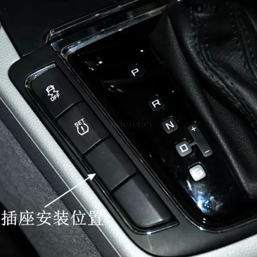 Auto-Ladegerät QC3.0 USB Typ-C Anschluss Modifizierter Schalthebel-Ladeadapter Passend für Skoda Superb Modelle 2010-2013 – Detail 6