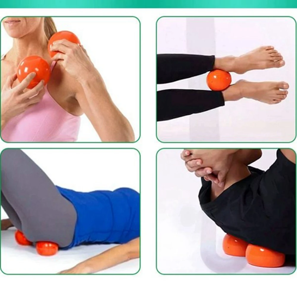 KSOL  Ball Rehabilitation Pelvic Floor Muscle Yoga Pilates Plantar Fascia Ball Therapy Orange