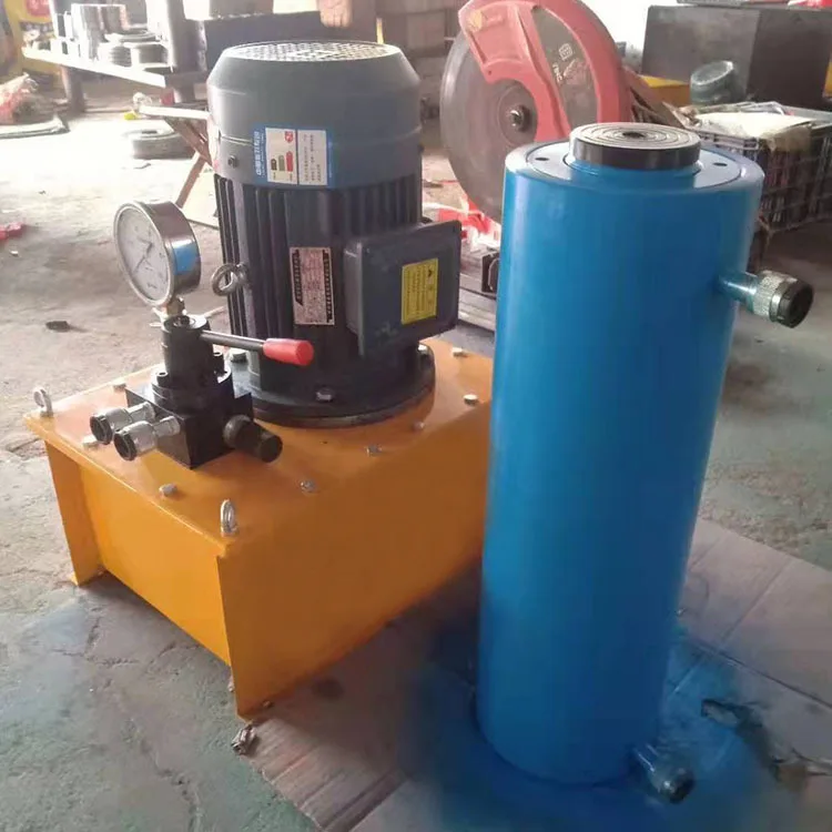 Large tonnage hydraulic pipe jacking machine, rain water pipe pass trenchless pipe jacking equipment