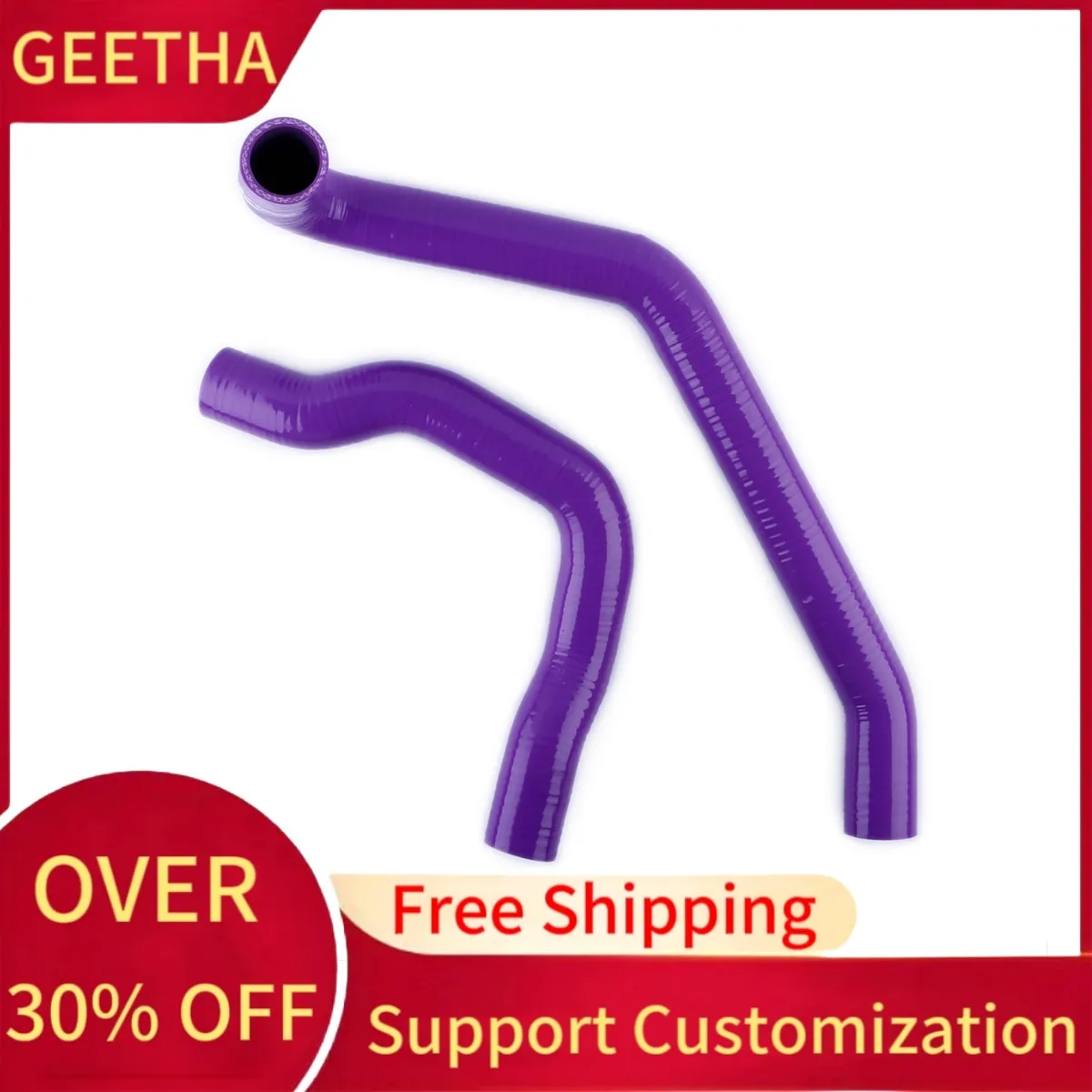 For 1989-1994 NISSAN 240SX KA24DE S13 1990 1991 1992 1993 1994 Silicone Radiator Coolant Hose Pipe Kit