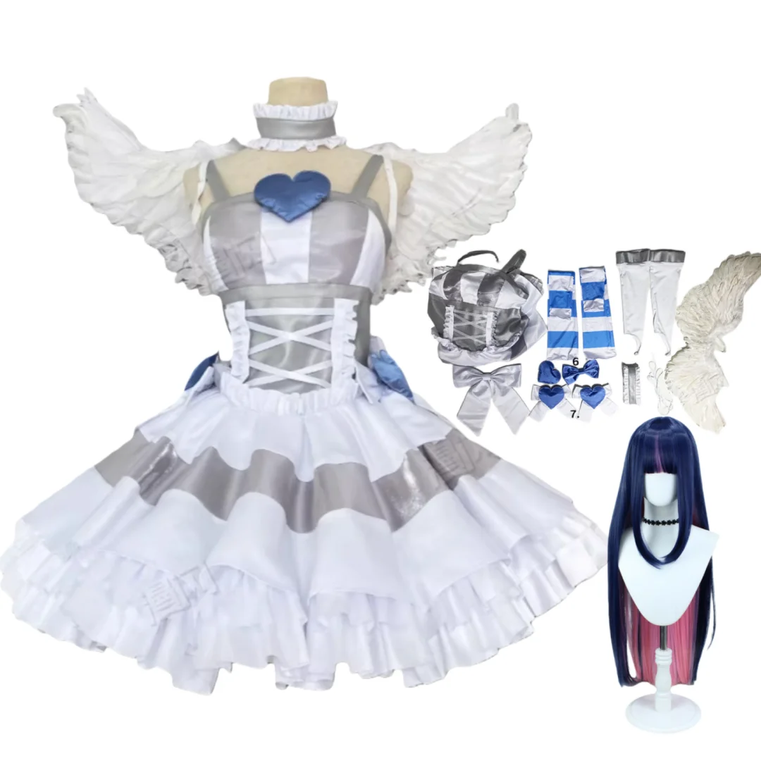 

Stocking Anarchy Cosplay Costume Wig Panty Stocking Garterbelt
