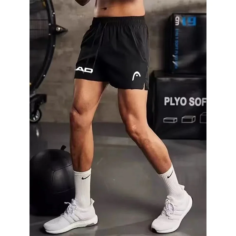 Pantaloncini sportivi da uomo di marca 2024 pantaloncini da Tennis traspiranti maschili pantaloni da Badminton ad asciugatura rapida abbigliamento sportivo Fitness da corsa all'aperto