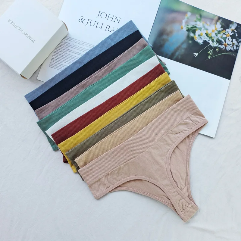 

Sports Thong Threaded Low Waist Panties Girls Sexy Breathable Fitness Sports Women's Thongs Women Sexy Panties Thongs Women Sexy