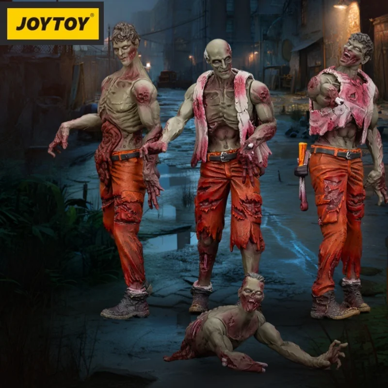 [AUF LAGER] JOYTOY 1/25 Action Figure Dark Source Zombie Figur Set Anime Militär Spielzeug