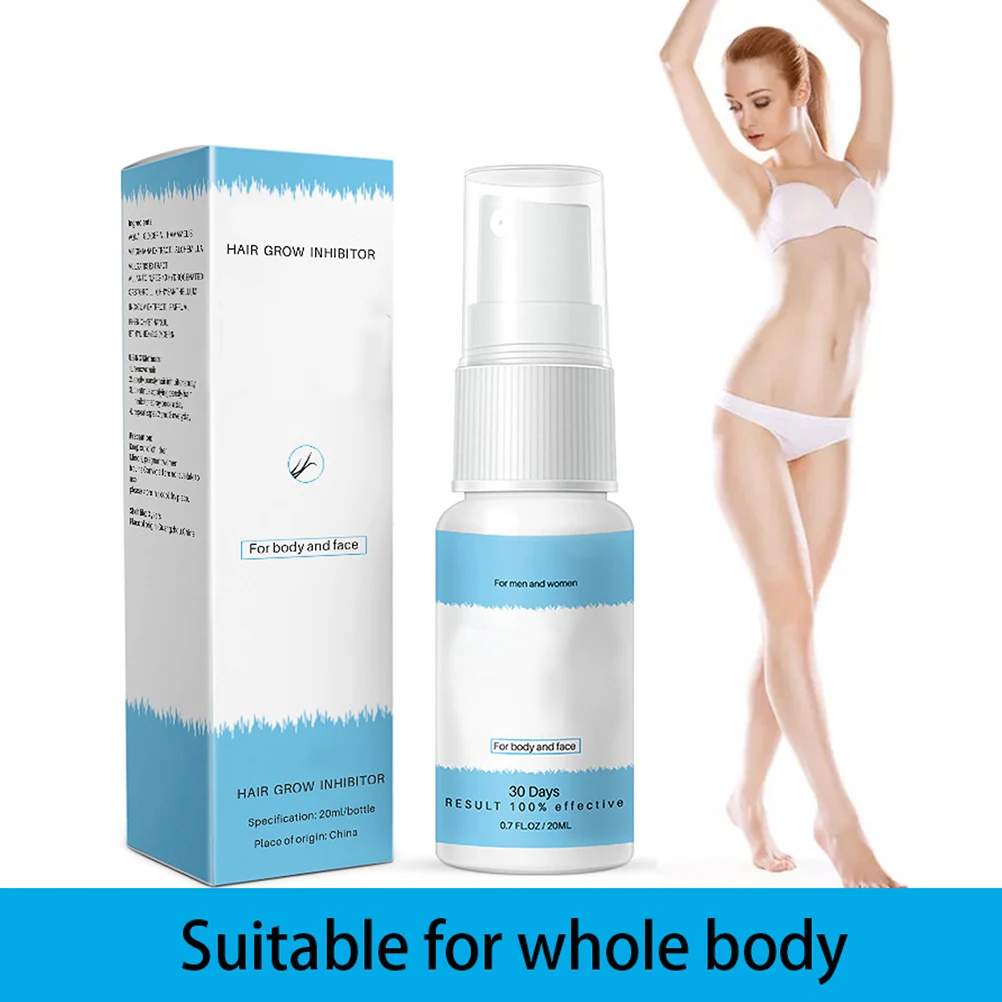 

1pc Nourishing Spray Hair Inhibitor Growth Serum Oil Smooth Nourished Essential Oils Reduce Density Prevent