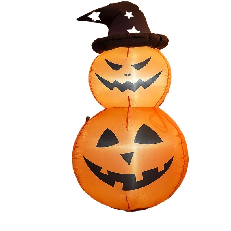 

Halloween Night Ornaments Inflatable Pumpkin Lanterns Air Model Balloons Dress Up Props Shop Entrance
