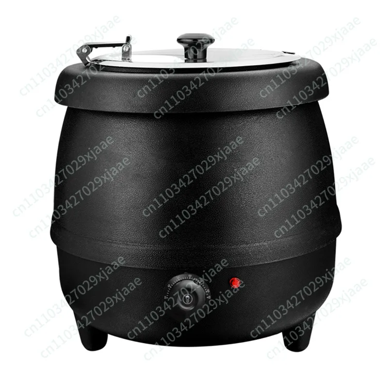 Professional 10 Liter Stainless Steel Food Warmer Electric Soup Rice Heater with Thermostatic for Catering