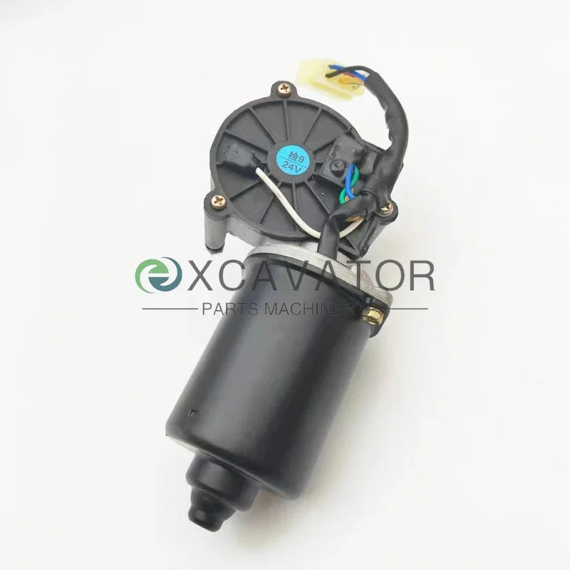 24V/12V 21N6-00240 21N6-01280 21N6-01281 Wiper Motor for Hyundai R220-7 R210LC-7 R250LC-7 R290LC-7 R140W7 R110-7 Excavator Parts