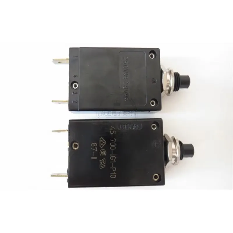 Original new 100% 250V28V circuit breaker 45-700-1G1-P10 overcurrent protector 1A