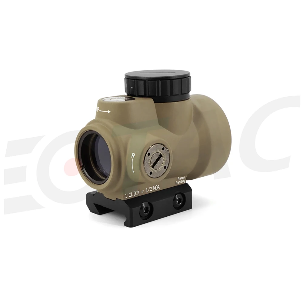 Cannocchiale da caccia tattico MRORDS Red Dot Sight Airsoft Scope con attacco basso Mirino riflesso per tiro con montaggio alto con Killflash
